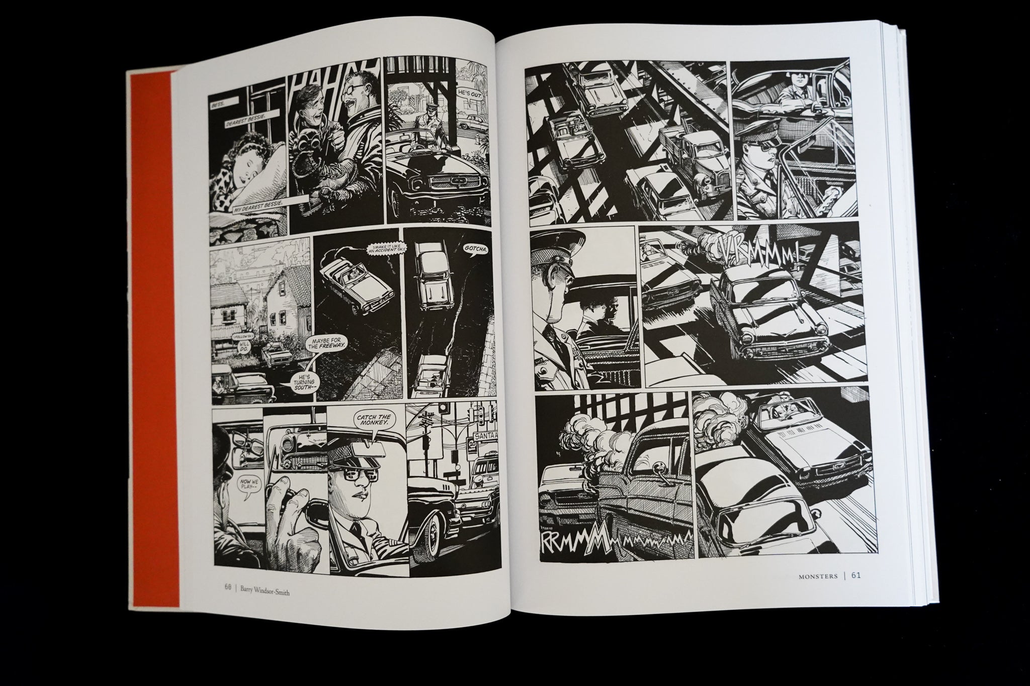 Monster by Barry Windsor-Smith and Joy in Stumbling  You Can't Go Back