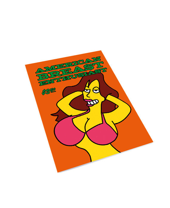 American Breast Enthusiast Notebook - youcantgoback.co.uk