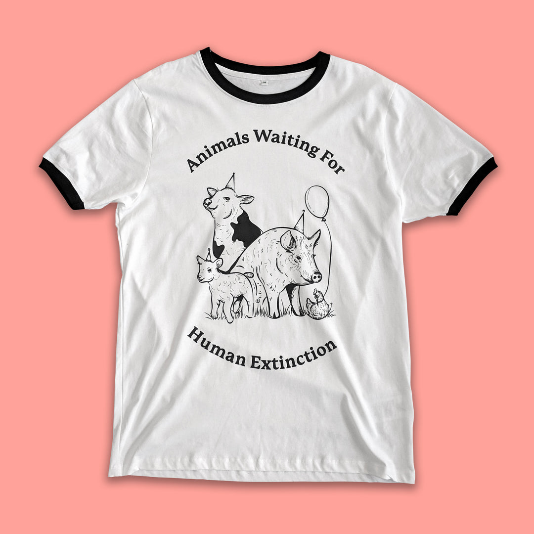 Animals Waiting For Human Extinction T-Shirt -