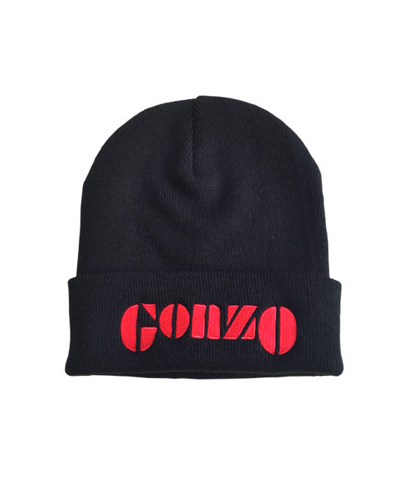 GONZO Beanie Black beanie hat -  You Can't Go Back