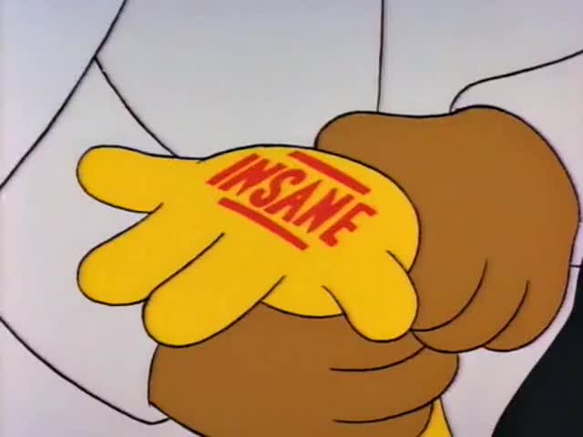 Homers Insane Stamp