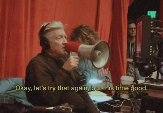 David Lynch 'This Time Good' Pin