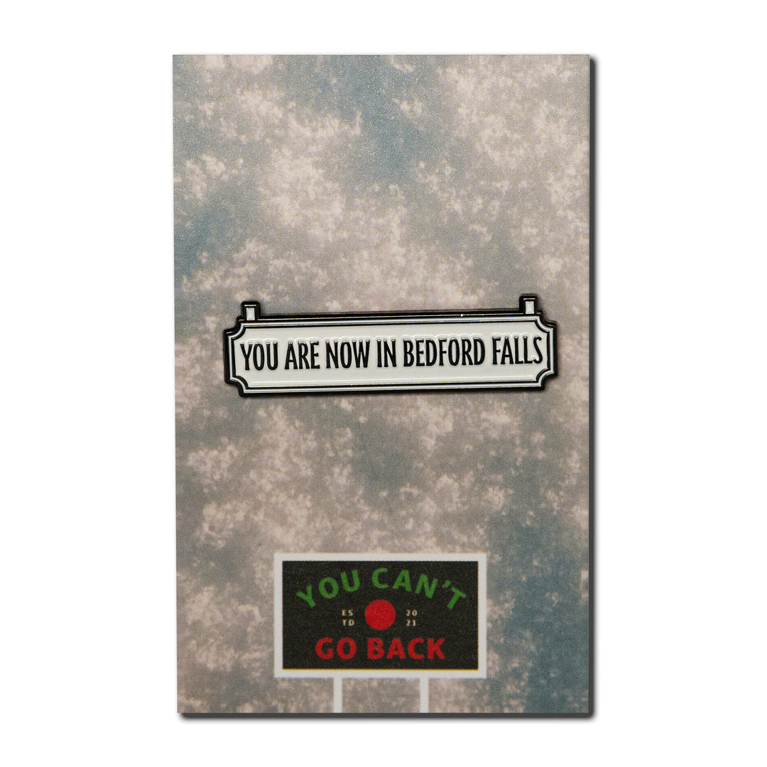 Its a Wonderful Life Inspired Pin WITH BACKER