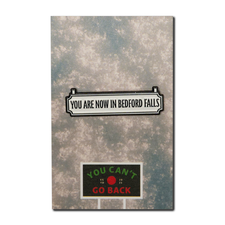 Its a Wonderful Life Inspired Pin WITH BACKER