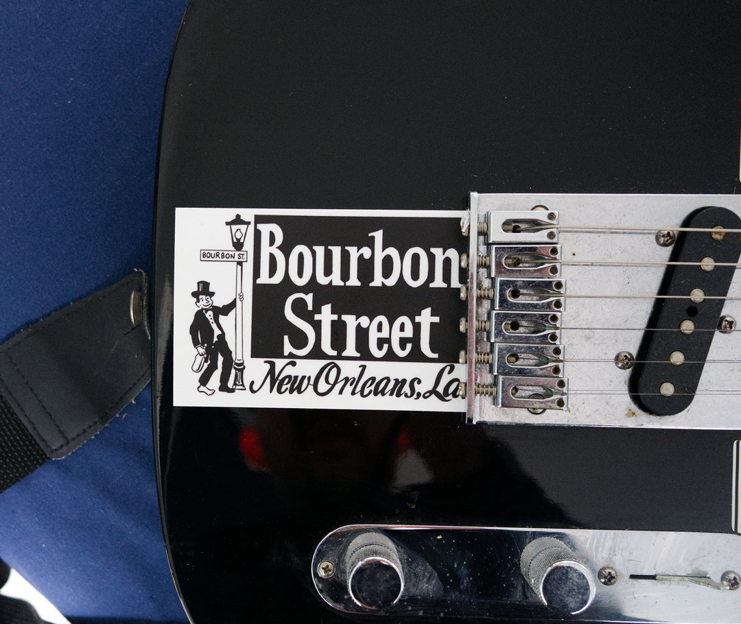 Joe Strummer Bourbon Street Sticker