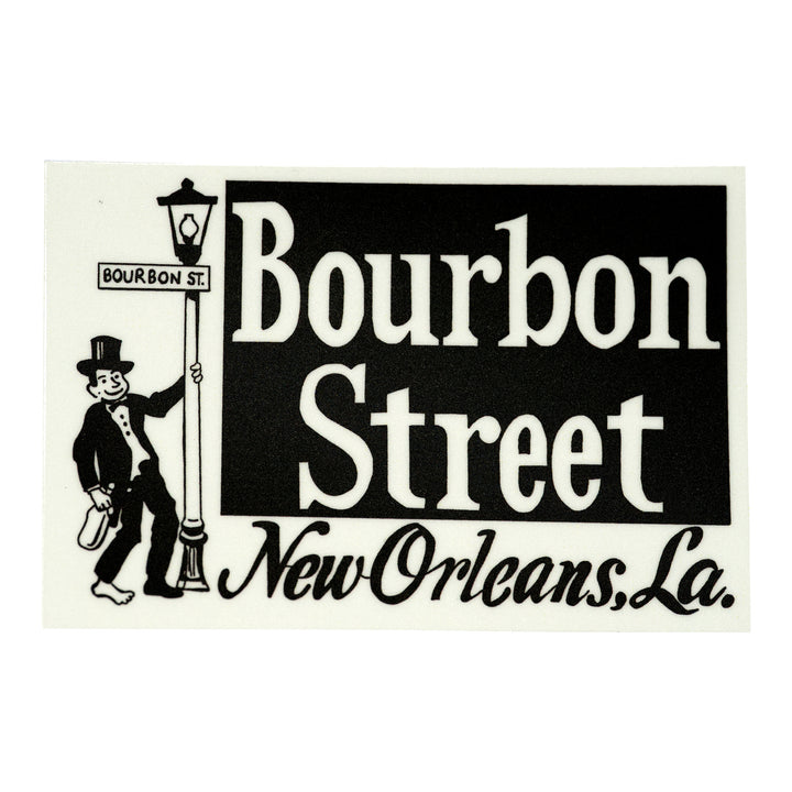 Joe Strummer Bourbon Street Sticker