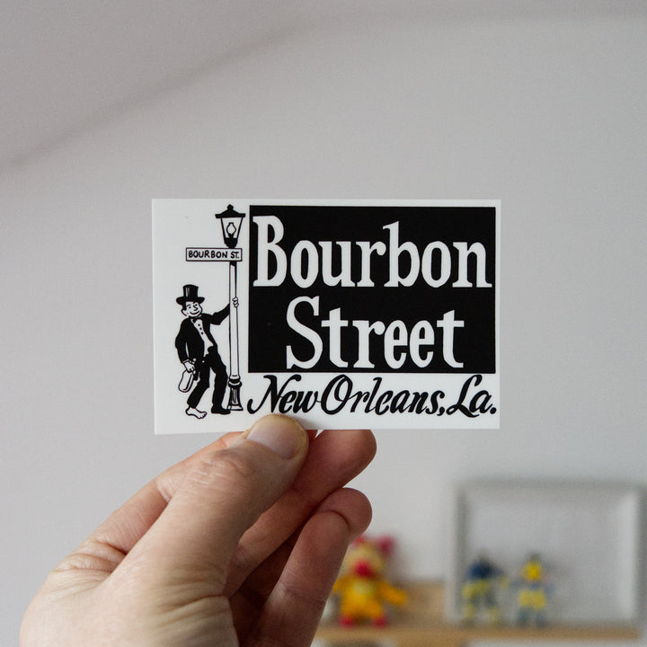 Joe Strummer Bourbon Street Sticker