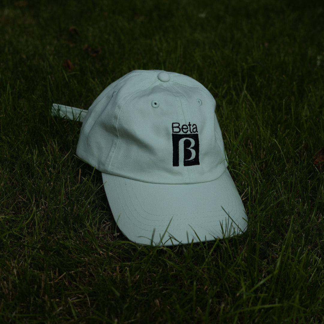 Betamax Cap at angle on grass