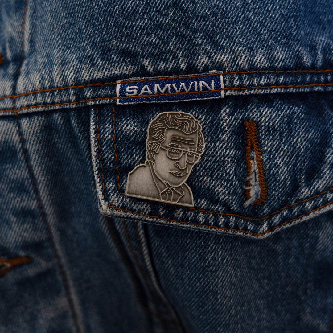 Noam Chomsky Pin manufacturing consent