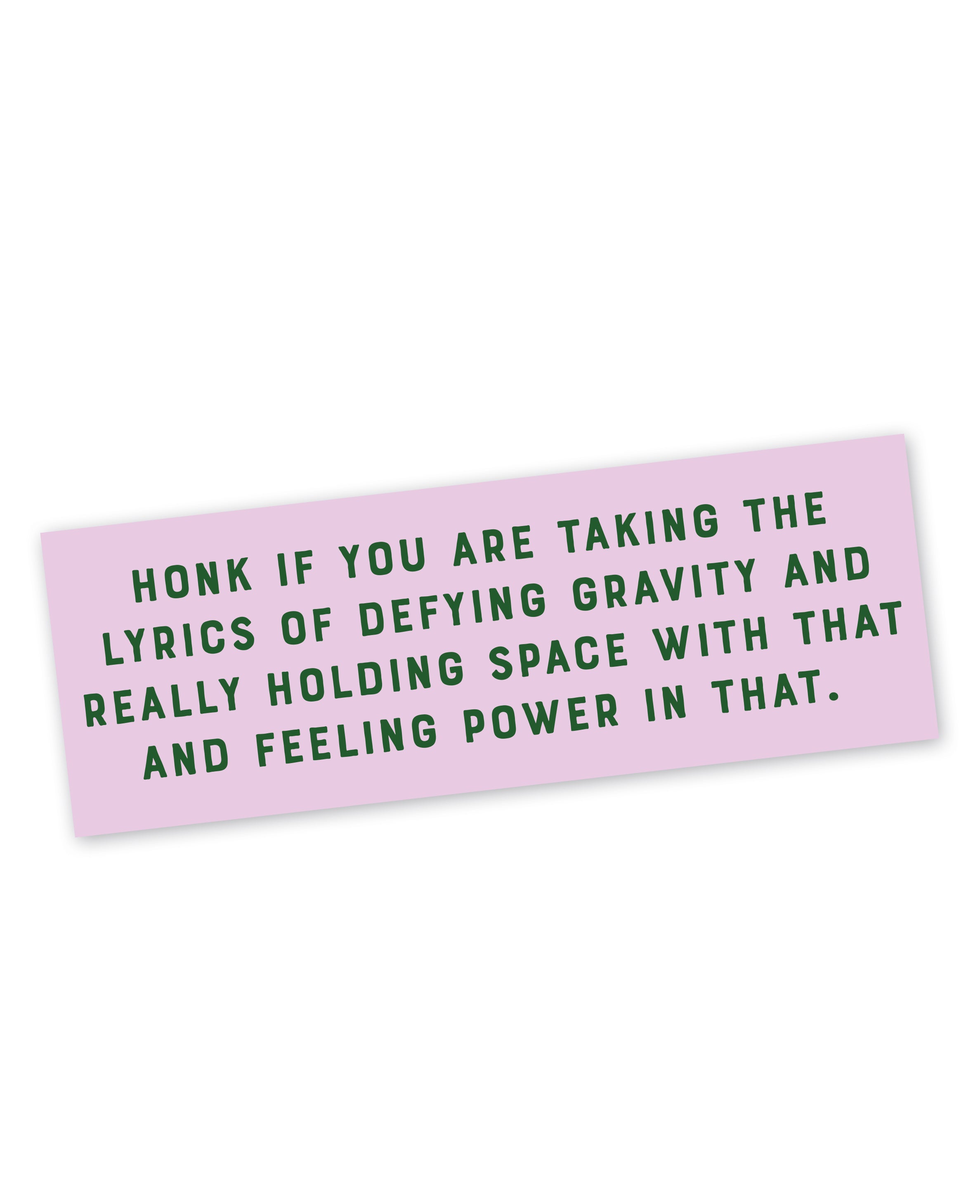 Interview Sticker Defying Gravity Interview Inspired Bumper Sticker! Wicked – You Can't ...