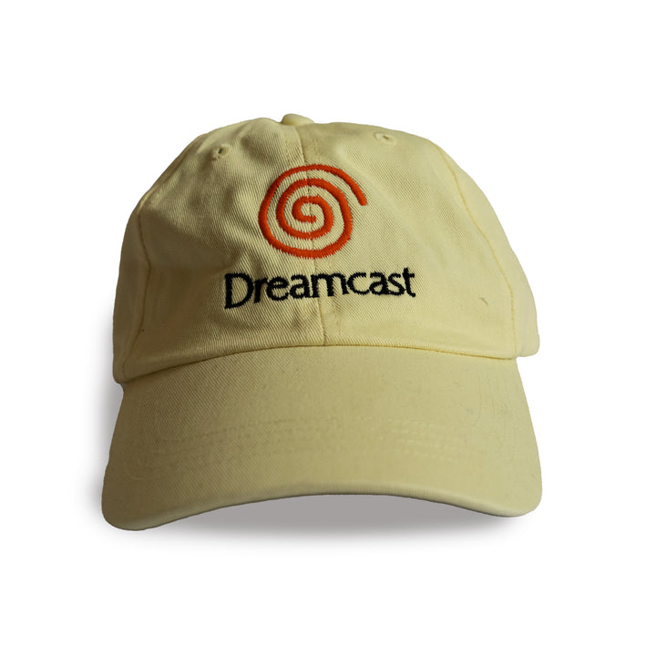 Dreamcast Cap front, sega cap, yellow hat