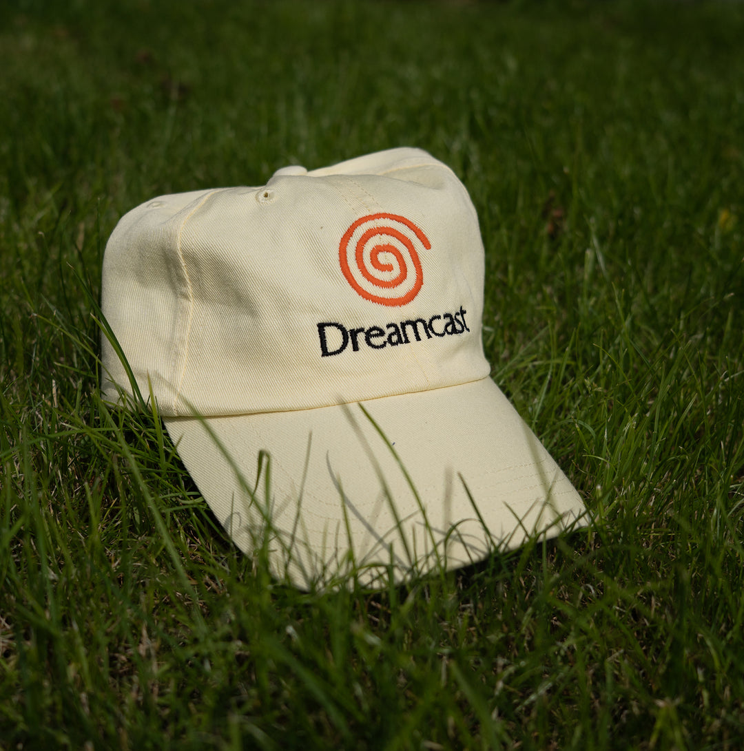 Dreamcast Cap on grass side angle