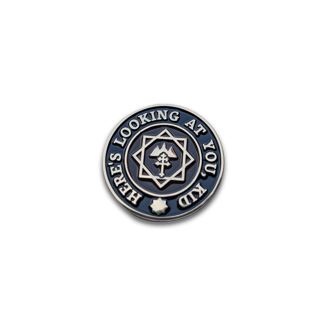 Casablanca Enamel Pin – “Here’s Looking at You, Kid”