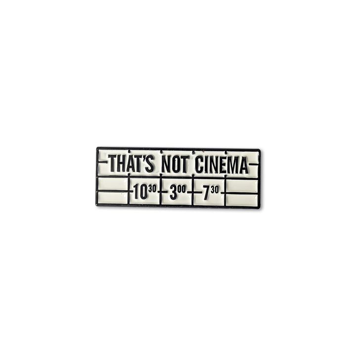 Martin Scorsese 'Thats Not Cinema' Pin