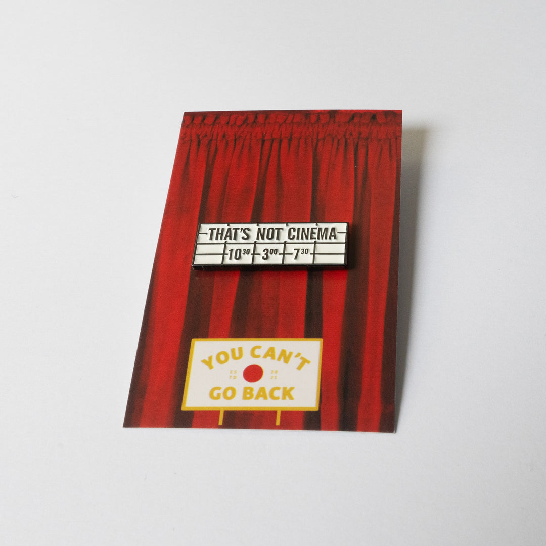 Martin Scorsese 'Thats Not Cinema' Pin