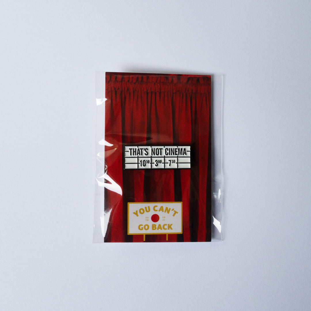 Martin Scorsese 'Thats Not Cinema' Pin