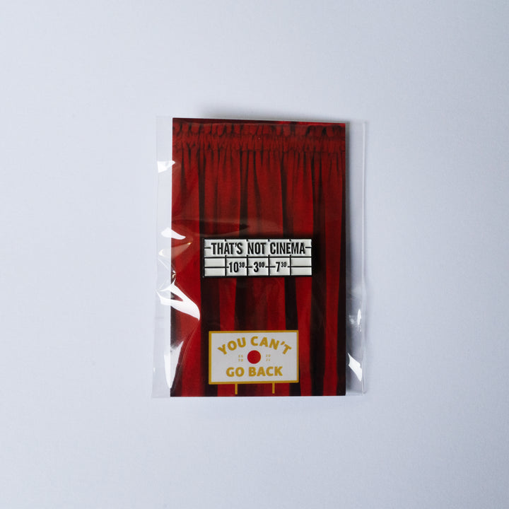 Martin Scorsese 'Thats Not Cinema' Pin