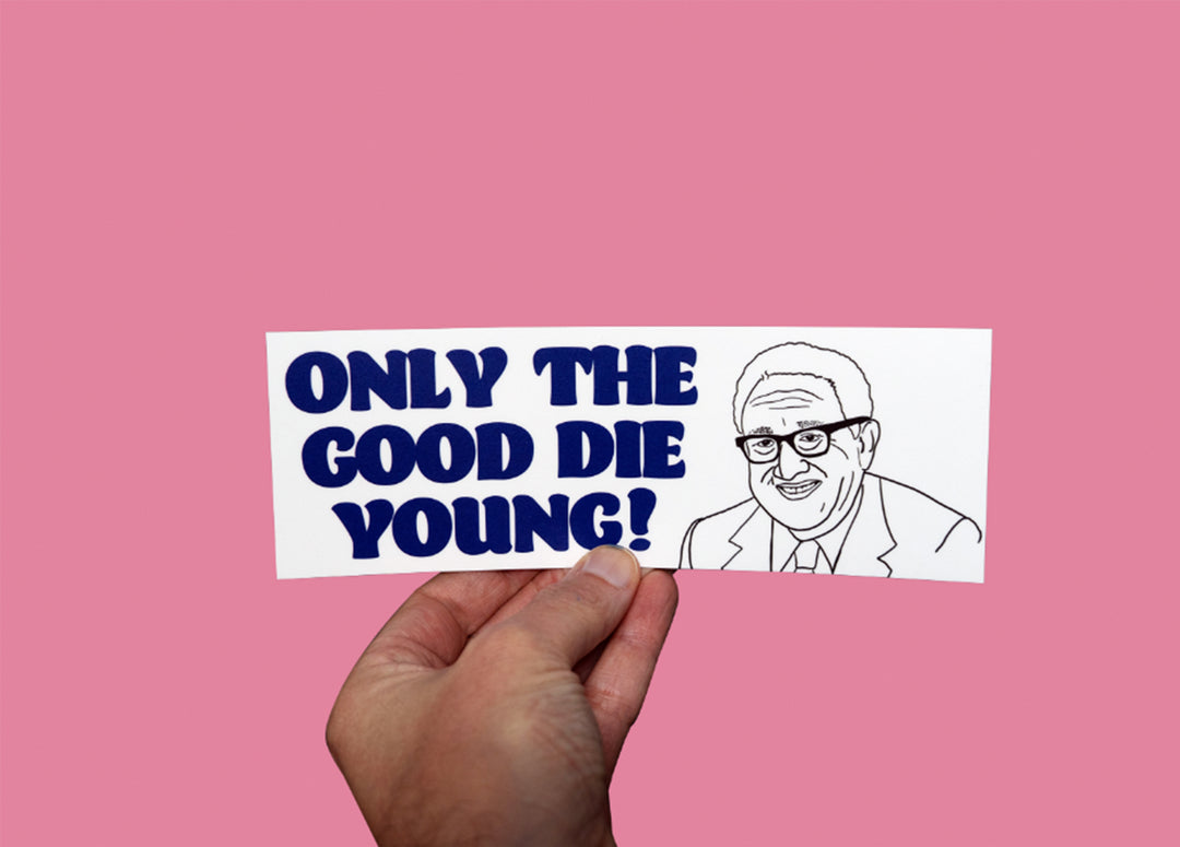Henry Kissinger Meme Sticker