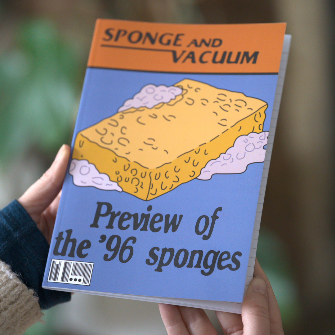 Sponge and Vacuum Notebook
