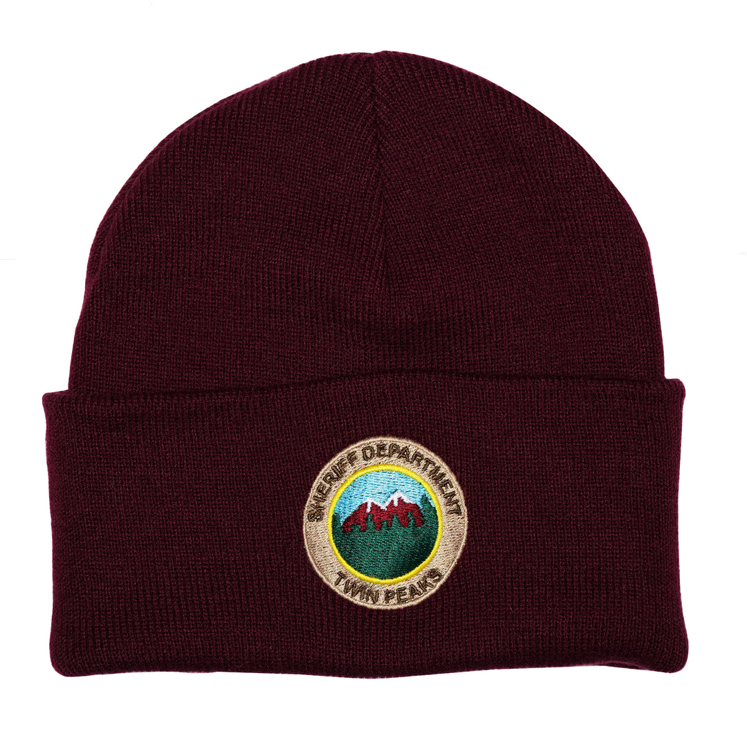 Twin Peaks Sheriff Department Knitted Beanie