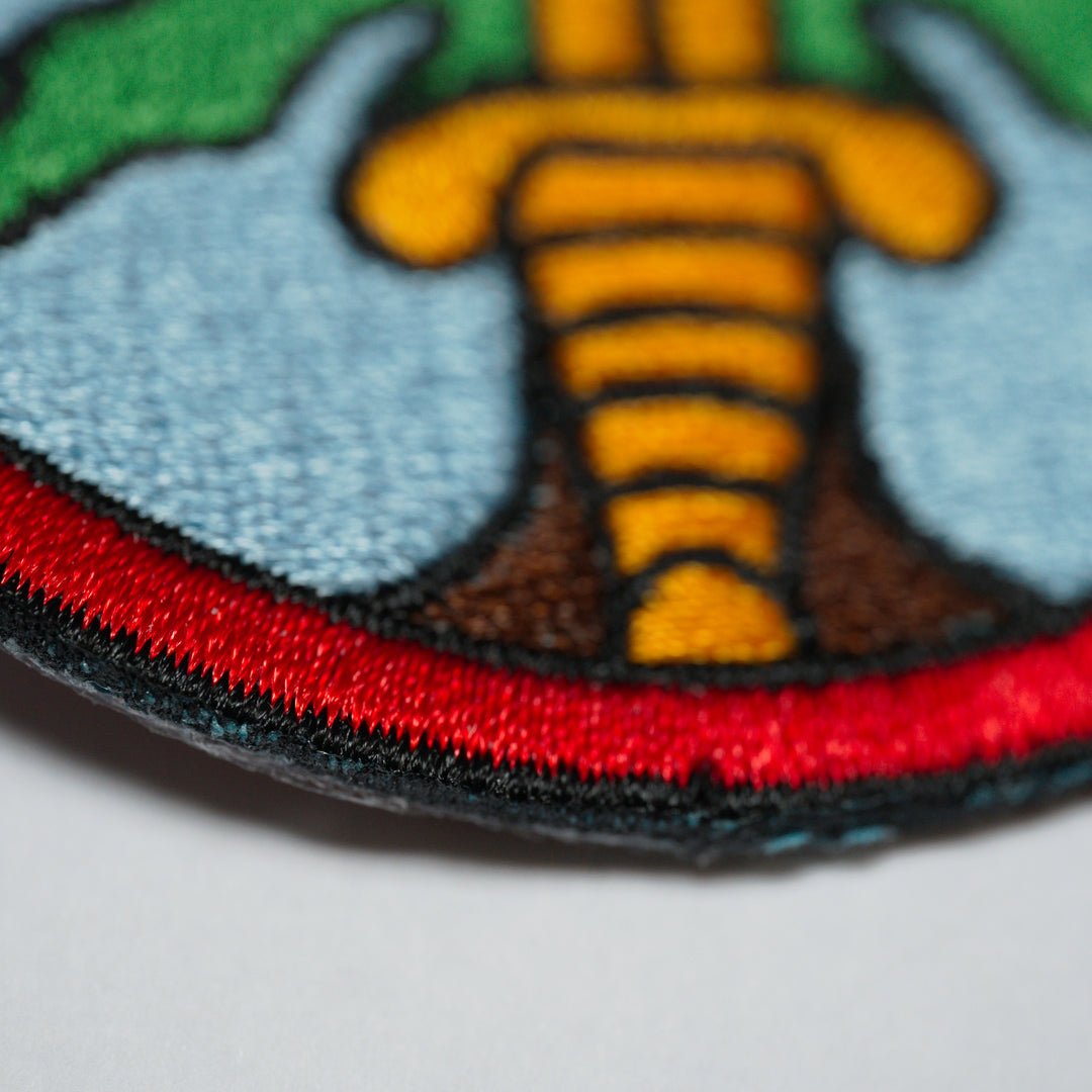 Twin Peaks Bookhouse Boys Patch CLOSE UP PHOTO