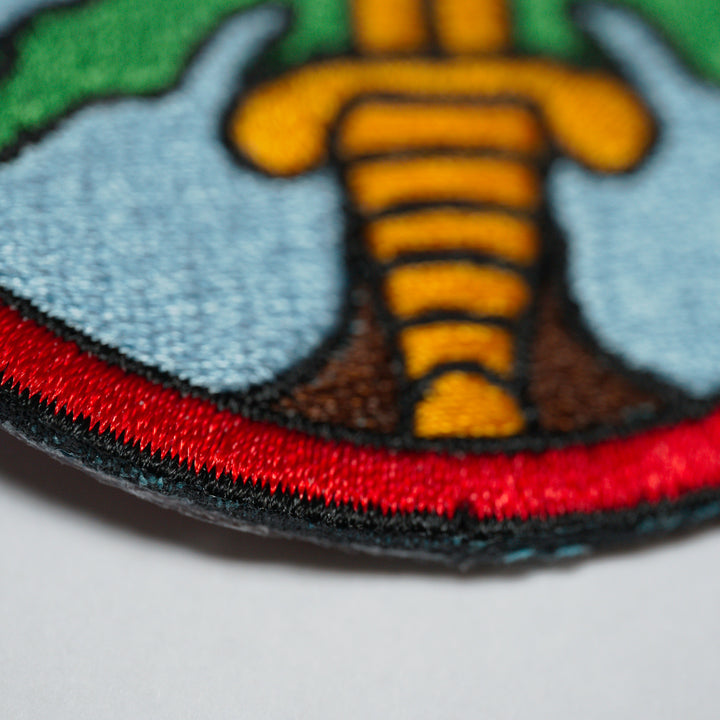 Twin Peaks Bookhouse Boys Patch CLOSE UP PHOTO