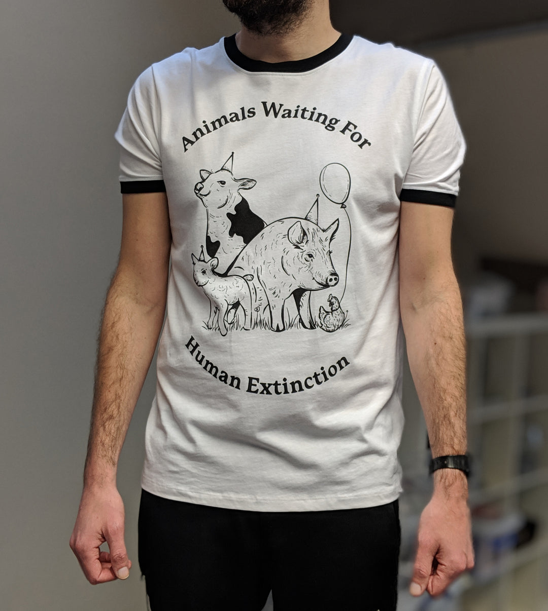 Animals Waiting For Human Extinction T-Shirt  - You Can't Go Back