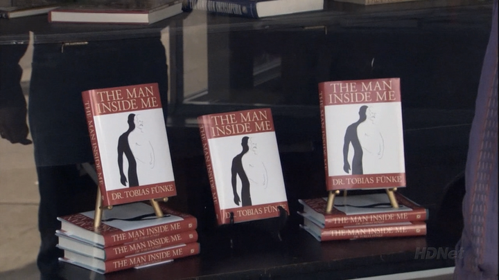 The Man Inside Me by Dr Tobias Funke as a Notebook
