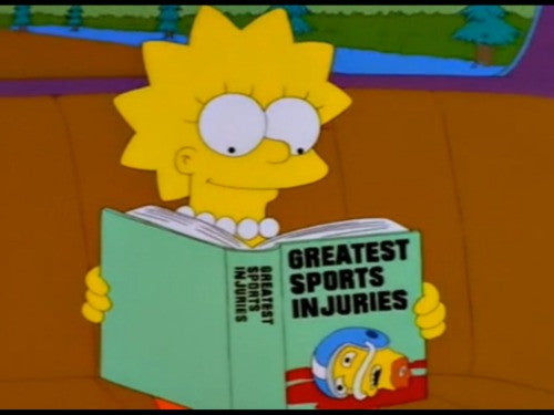 Greatest Sports Injuries, Notebook - bestplayever