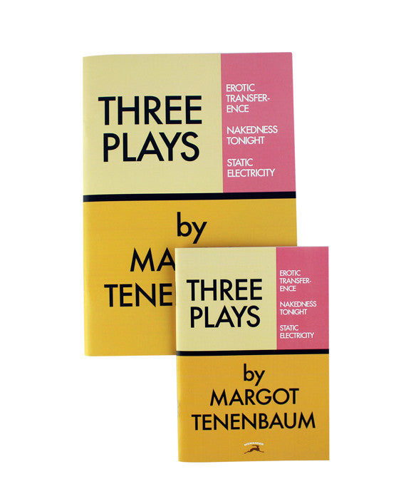 Three Plays by Margot Tenenbaum Notebook - bestplayever