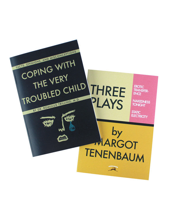 Wes Anderson Notebooks Set! - Moonrise Kingdom & The Royal Tenenbaums - bestplayever