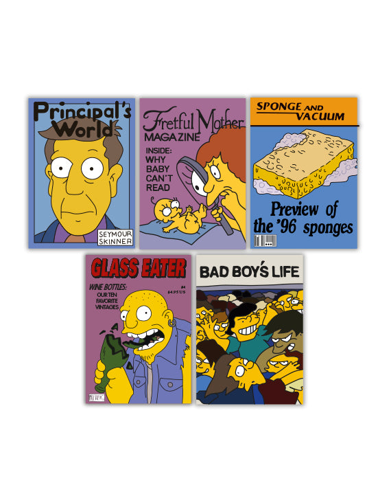 Simpsons Notebook Set #4 - bestplayever