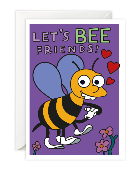 Lets Bee Friends Card - bestplayever