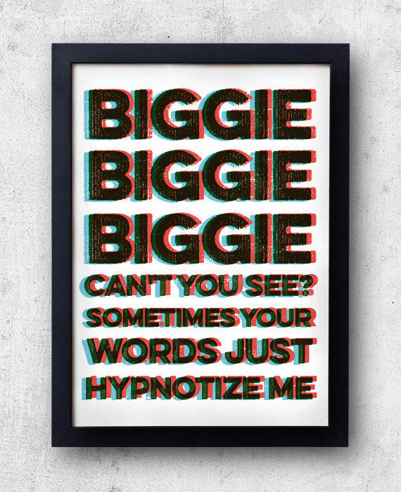 Biggie "Hypnotize" Print - bestplayever