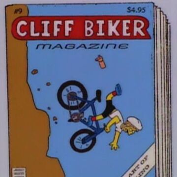 Cliff Biker Notebook - bestplayever