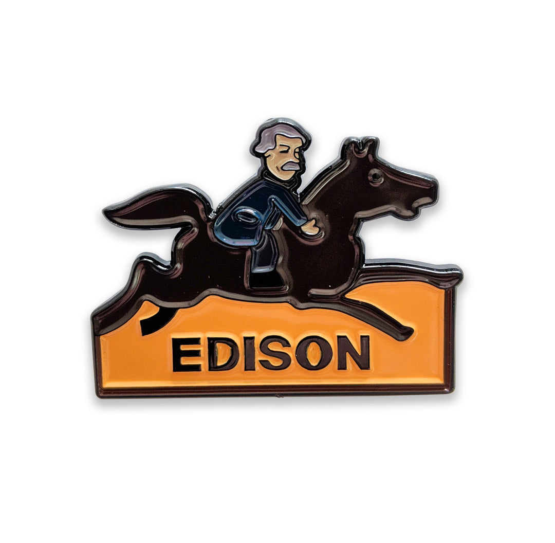 Homer vs Edison Inventor Pin Set - bestplayever