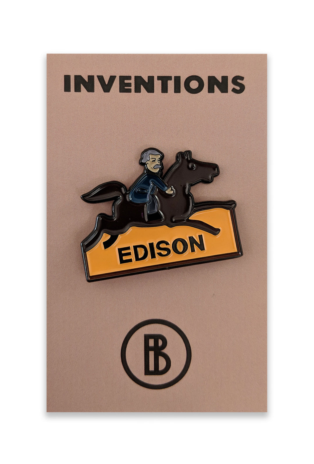 Homer vs Edison Inventor Pin Set - You Can't Go Back