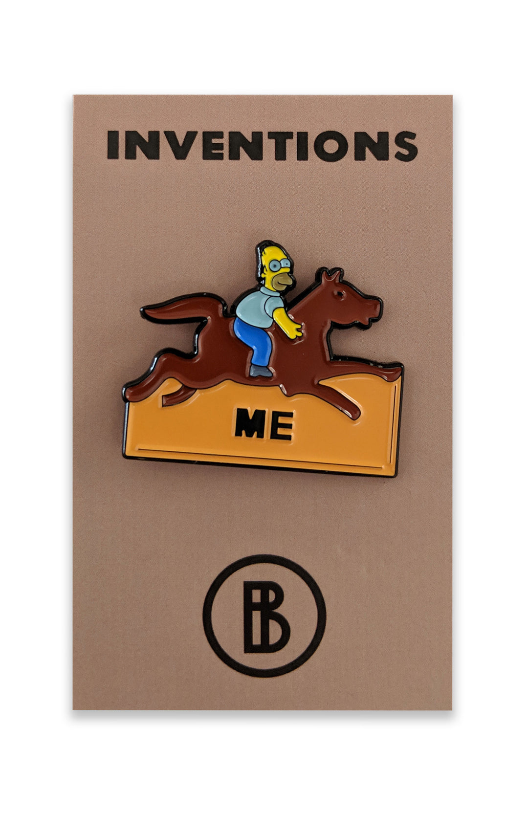 Homer vs Edison Inventor Pin Set - You Can't Go Back