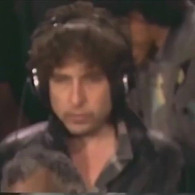 bob dylan we are the world gif