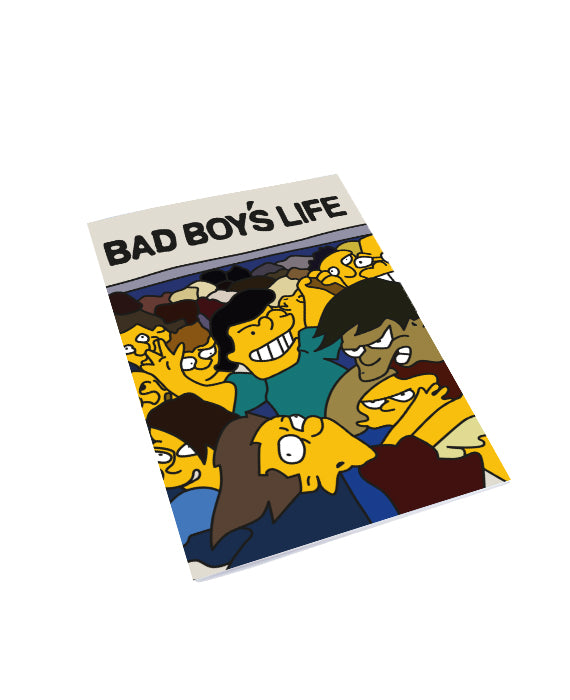 Bad Boy's Life Notebook - bestplayever