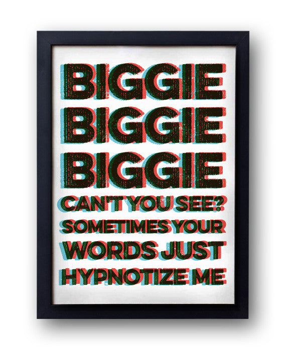 Biggie "Hypnotize" Print - bestplayever