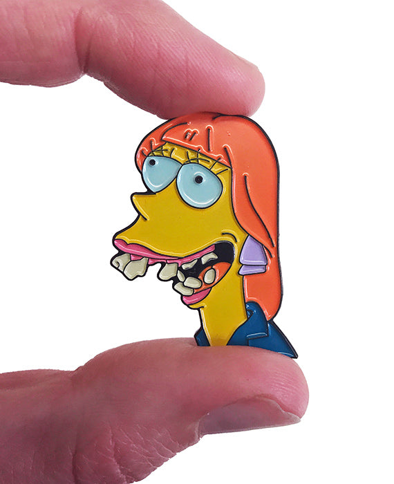 Ginger Lady Enamel Pin - bestplayever