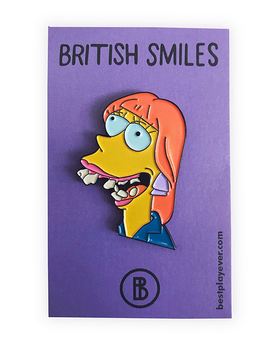 British Smiles Enamel Pin Collection! 
