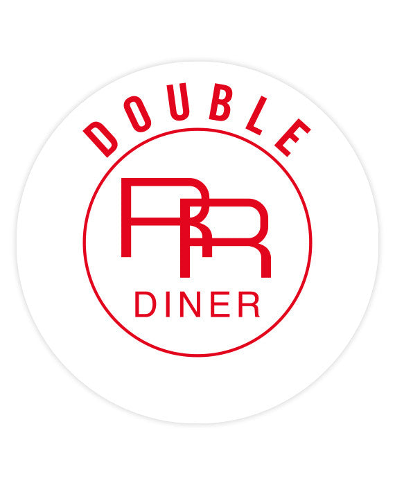 Twin Peaks 'Double RR Diner' Sticker - bestplayever