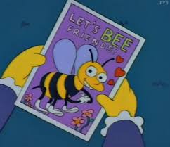 Lets Bee Friends Card - bestplayever