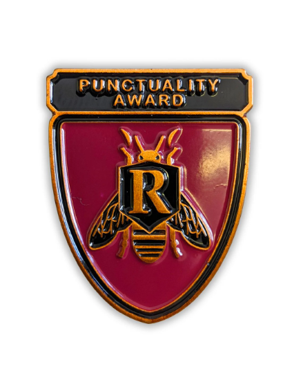 Rushmore film Punctuality award Enamel Pins