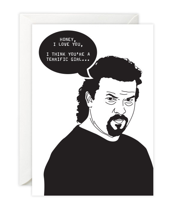 Kenny Powers "Clothes like a Fuckin' Dickhead" Card You Can't Go Back