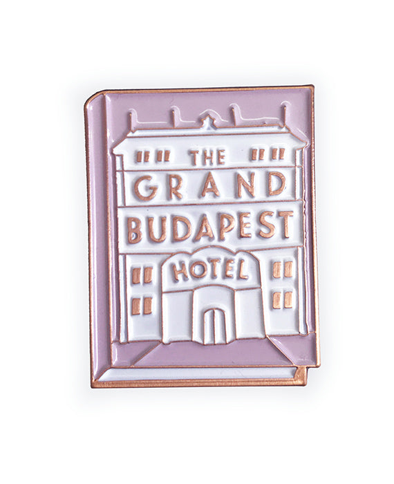 Grand Budapest Hotel Enamel Pin -  You Can't Go Back