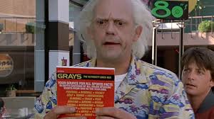 Grays Sports Almanac Notebook (Back To The Future)