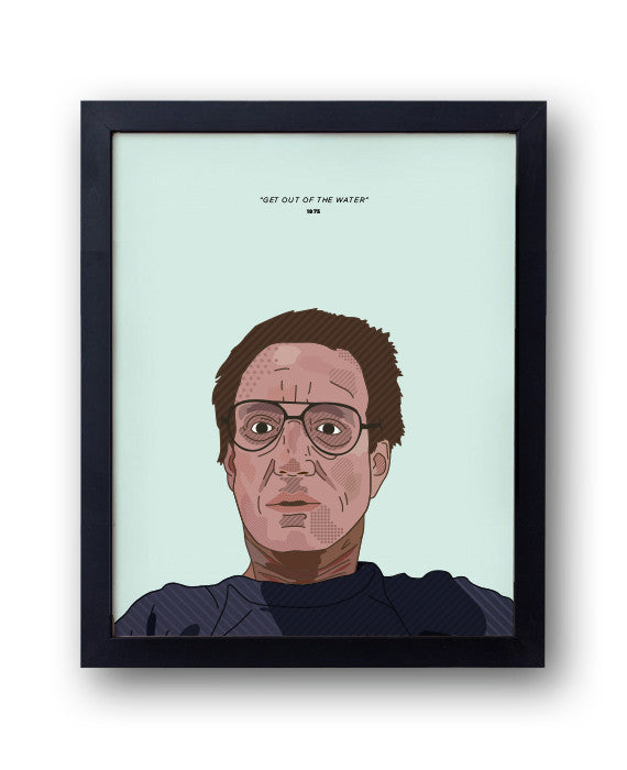 Jaws Print - Get Out Of The Water - bestplayever